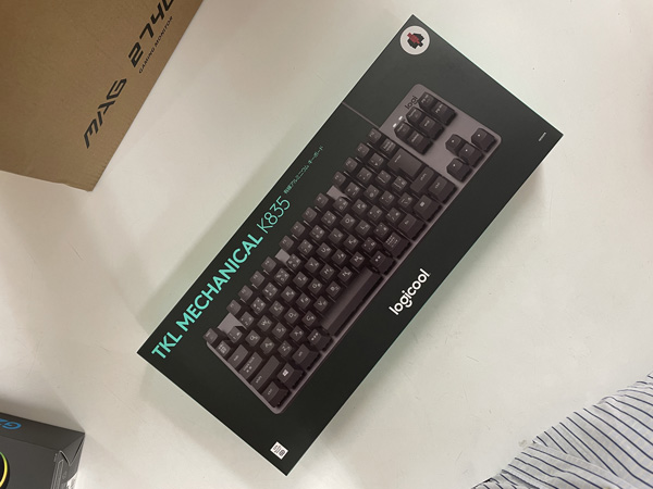 ロジクール TKL MECHANICAL k835