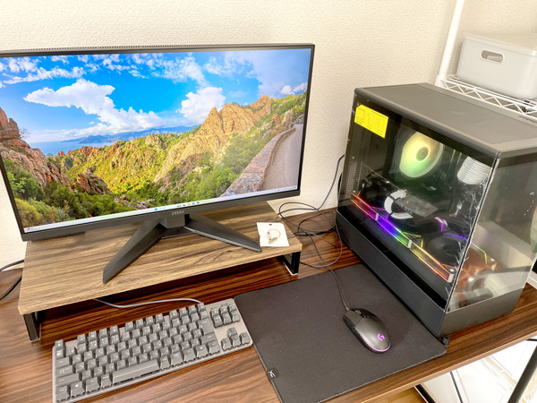 組みあがったPC